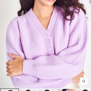 Loveshackfancy Cropped Cardigan NWOT XS